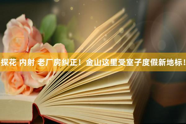 探花 内射 老厂房纠正！金山这里受室子度假新地标！