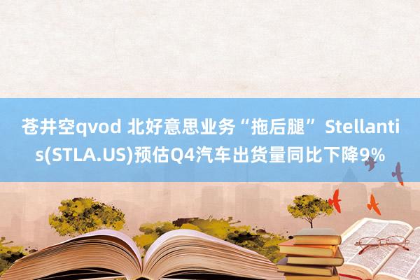 苍井空qvod 北好意思业务“拖后腿” Stellantis(STLA.US)预估Q4汽车出货量同比下降9%